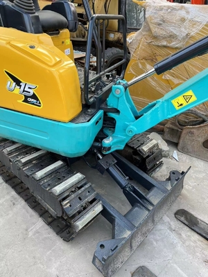 Gebrauchtes Kubota U-15 Bagger mit Originalfarbe und Liyuan Hydraulikpumpe aus Japan