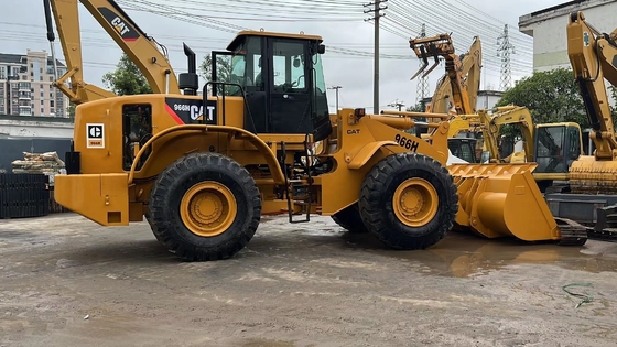 CAT 966H Radlader Gebrauchtbaumaschinen mit bestenfalls vierradbetriebenem Antrieb