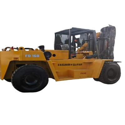 Mehrfunktionales Gebraucht-TCM-Diesel-Forklift FD160 16TON für Gebäude in Shanghai