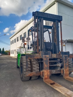 24000 KG Gebrauchtes KOMATSU Gabelstapler FD240 Palettenhebefahrzeug Handbuch Betrieb 24 Tonnen Lkw