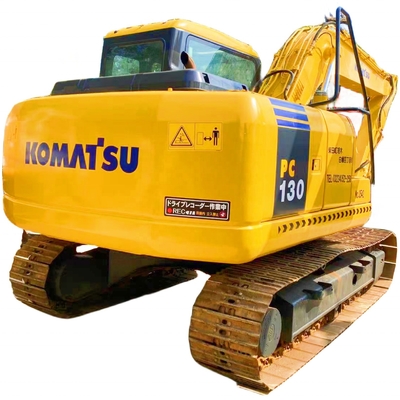 Gebraucht 13 Tonnen KomatsuPc130 Bagger mit geringer Arbeitszeit und 3M3 Eimerkapazität