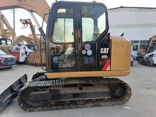 Originalfarbe CATERPILLAR 307E2 Gebraucht 7 Tonnen Diesel Digger Liyuan Hydraulikzylinder