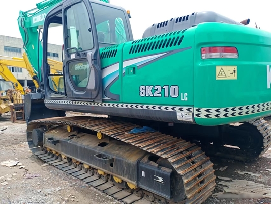 Gebrauchtes Kobelco SK210 Bagger aus Japan Original Kobelco Hydraulic Crawler Bagger
