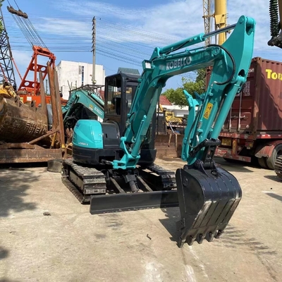 2021 Kobelco SK55R 5 Tonnen Bagger mit Originalmotor und gutem Zustand in Shanghai