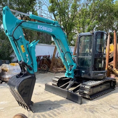 2021 Kobelco SK55R 5 Tonnen Bagger mit Originalmotor und gutem Zustand in Shanghai