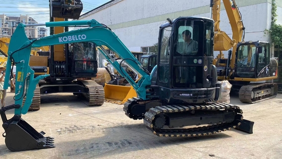 2021 Kobelco SK55R 5 Tonnen Bagger mit Originalmotor und gutem Zustand in Shanghai