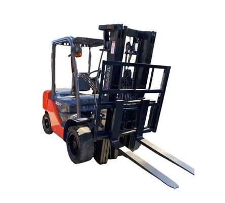 3 Tonnen schwerer TOYOTA FD30 Diesel-Forklift mit hydraulischem Aufzug in ausgezeichnetem Zustand