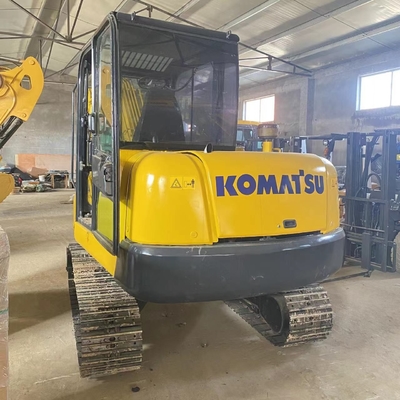 Niedrige Arbeitszeiten verwendet Komatsu PC56 Mini Kleinbagger für die Effizienz des Baus