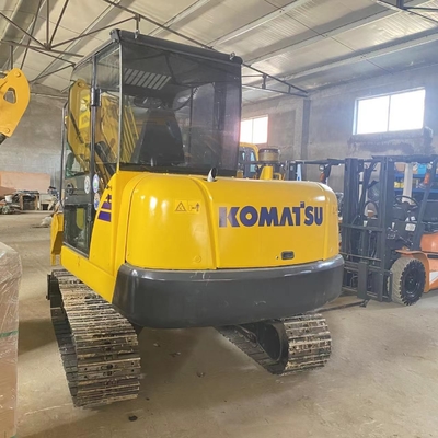 Niedrige Arbeitszeiten verwendet Komatsu PC56 Mini Kleinbagger für die Effizienz des Baus