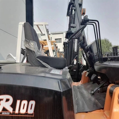 Gebrauchtes Hangzhou R100 10 Tonnen Gabelstapler für einfache Bedienung auf dem Shanghaier Markt