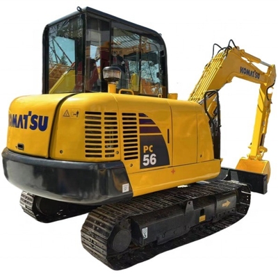 Erschwinglicher Komatsu PC55 Bagger 5 Tonnen Betriebsgewicht 90% für den Bau verwendet