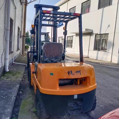 In gutem Zustand HANGCHA H35 3,5 Tonnen Diesel-Palletthebel mit 1100 mm Gabelbreite