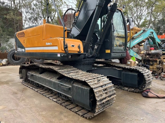 Gebraucht 22 TON Korea Robex220lc-9s EPA Motor Hyundai 220 Bagger mit Originalfarbe