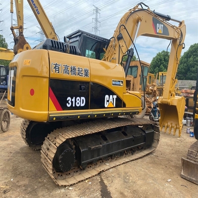 18 Tonnen Gebrauchtbagger CAT 318D Digger Original Japan Caterpillar Crawler Bagger