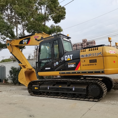 CAT 320D2 Gebrauchtbagger Originalfarbe CAT-Motor Mechanischer Hydraulischer Crawler