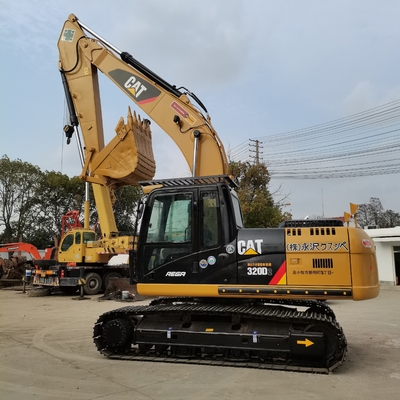 CAT 320D2 Gebrauchtbagger Originalfarbe CAT-Motor Mechanischer Hydraulischer Crawler