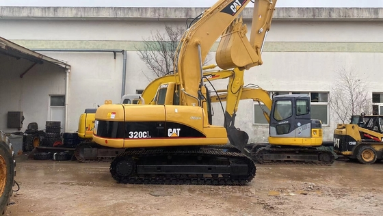 Japanische CAT 320CL Baggermaschine verwendet in Shanghai