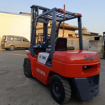 Originalfarbe 3 Tonnen Gebraucht-HELI CPCD30 Diesel Gabelstapler in perfektem Betriebszustand