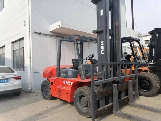 Verwendet HELI CPCD70 7 Tonnen Diesel Gabelstapler mit Seitenverschiebung