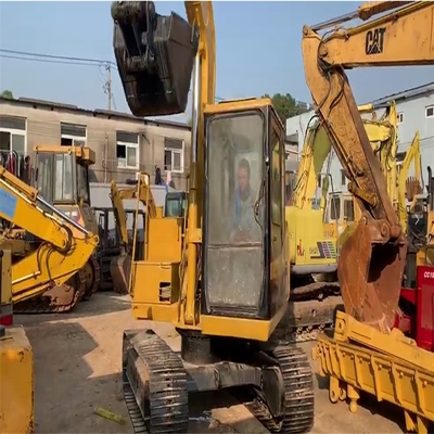 40kw Gebraucht Caterpillar Mini Bagger Second Hand Digger E70B in Originalfarbe