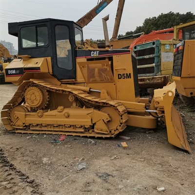 CAT D5M Hydraulischer Crawler Bulldozer Originalfarbe Gebraucht Bulldozer für den Bau