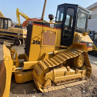 CAT D5M Hydraulischer Crawler Bulldozer Originalfarbe Gebraucht Bulldozer für den Bau