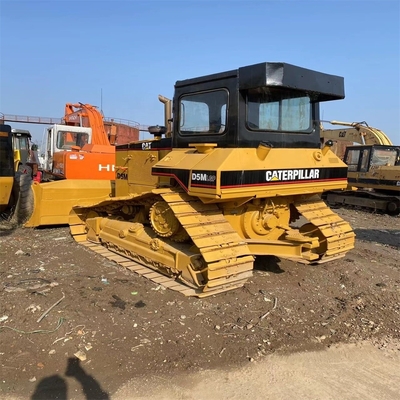 CAT D5M Hydraulischer Crawler Bulldozer Originalfarbe Gebraucht Bulldozer für den Bau
