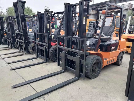 Zuverlässiger Hangcha H30 Hangzhou Diesel Gebraucht Gabelstapler mit 5570 KG Gewicht