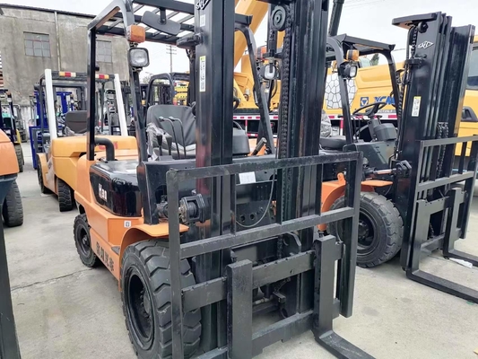 Zuverlässiger Hangcha H30 Hangzhou Diesel Gebraucht Gabelstapler mit 5570 KG Gewicht