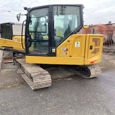 Hydraulischer Crawler Cat 306 Bagger mit geringer Arbeitszeit und 0,22 m3 Eimerkapazität