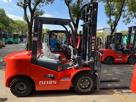 3500 KG Heli 35 3,5 Tonnen gebrauchtes Gabelstapler in gutem Zustand für kleine Unternehmen