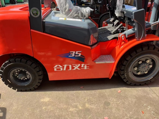 3500 KG Heli 35 3,5 Tonnen gebrauchtes Gabelstapler in gutem Zustand für kleine Unternehmen