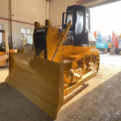 Schleppmaschine Bewegung SHANTUI Gebraucht Bulldozer SD16 Original Gebraucht 16 Tonnen Bulldozer Shantui SD16