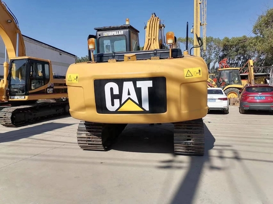 Gut funktionierender Graber CAT 320d2 Bagger mit 6970,1 mm vertikaler Wandgräbertiefe