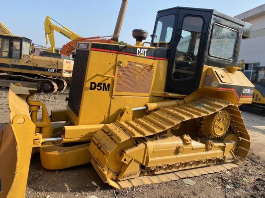 Hohe Betriebseffizienz Japanische Herstellung Caterpillar CAT D5M Bulldozer mit geringer Arbeitszeit