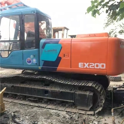 Hitachi EX200 Crawler Bagger mit geringer Arbeitszeit 0-2000 und YUCHAI Motor bereit