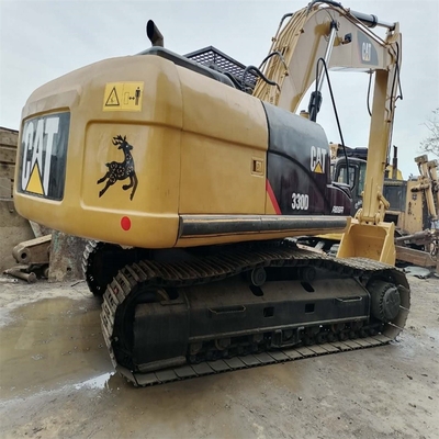 200 kW Second Hand Original Japan Caterpillar Crawler Bagger 330D Digger 33750 KG