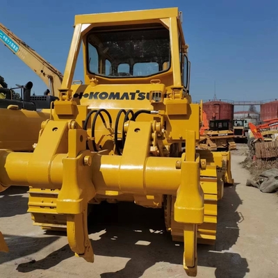 Originalfarbe Gebraucht Komatsu D85-18 Hydraulischer Dozer Gebraucht Crawler Bulldozer