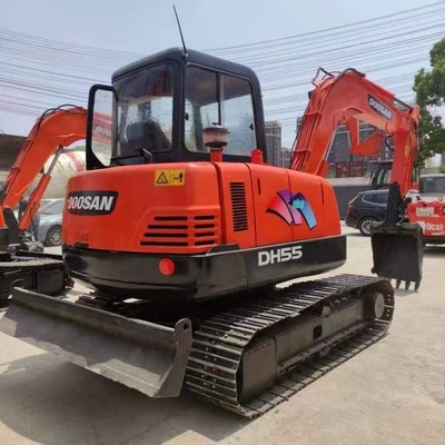 Doosan DH55 Mini Digger Bagger in gutem Zustand gebrauchtes koreanisches DH55 zu erschwinglichen Preisen