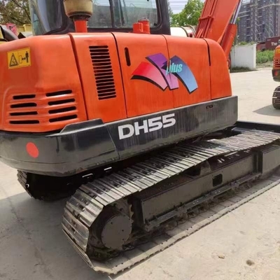 Doosan DH55 Mini Digger Bagger in gutem Zustand gebrauchtes koreanisches DH55 zu erschwinglichen Preisen