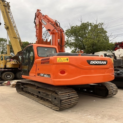 Niedrige Arbeitszeiten Gebraucht Doosan 140LC Bagger 71kw 14TON Betriebsgewicht