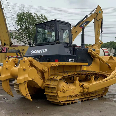 Shantui SD22 Kleiner Bulldozer Gebraucht 220 Trockenland Bulldozer mit Hydraulikzylinder