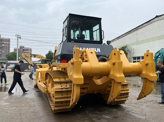 Shantui SD22 Kleiner Bulldozer Gebraucht 220 Trockenland Bulldozer mit Hydraulikzylinder