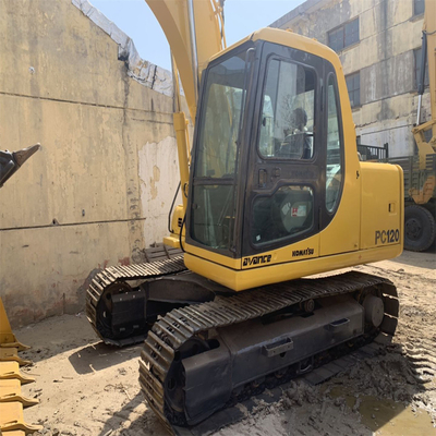 Original Farbe Komatsu 120-6 Bagger und Gebrauchtmaschine mit 2022 Jahr