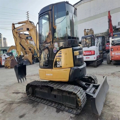 Komatsu PC50MR Gebraucht-Crawler Digger Bagger mit Original-Hydraulikzylinder
