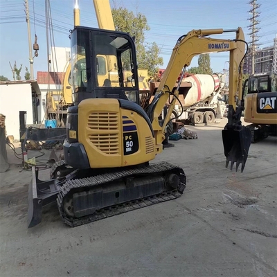 Komatsu PC50MR Gebraucht-Crawler Digger Bagger mit Original-Hydraulikzylinder