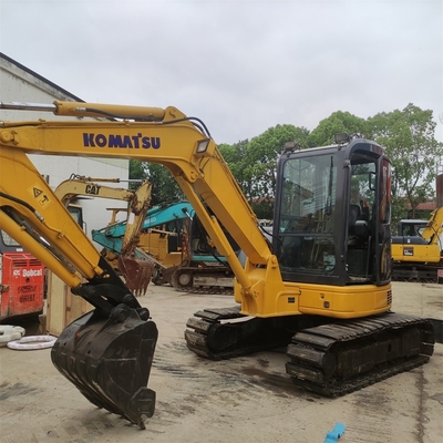 Japanische Komatsu PC55MR 5,5 Tonnen Gebraucht-Minibagger mit Original-Hydraulikpumpe