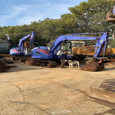 Erschwinglicher Komatsu PC78 Gebraucht-Hydraulischer Crawler-Gräberbagger mit Originalventil