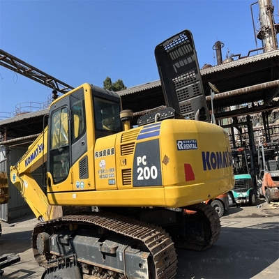 Gebrauchtes Komatsu PC200 Hydraulic Crawler Digger Bagger mit geringer Arbeitszeit 0-2000