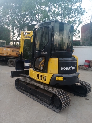 Beste 5 Tonnen Komatsu PC55 Crawler Bagger mit 0-2000 Arbeitsstunden und Hydraulikpumpe